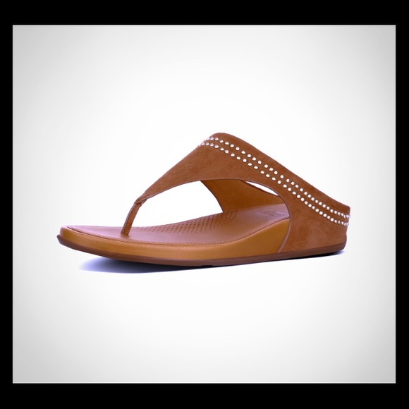 Fitflop Other - FITFLOP BANDA SUEDE TOE-THONG S W STUDS SANDAL